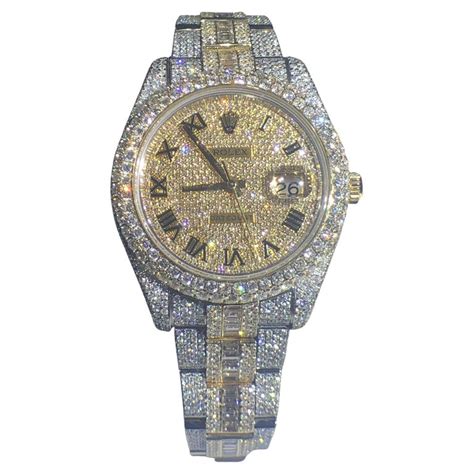 iced out bezel rolex replica|iced out rolex stone.